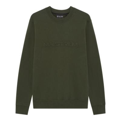 EMBOSSED LOGO CREW SWEAT Oil Slick