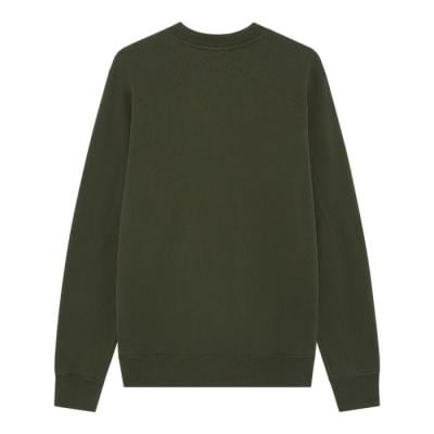 EMBOSSED LOGO CREW SWEAT Oil Slick