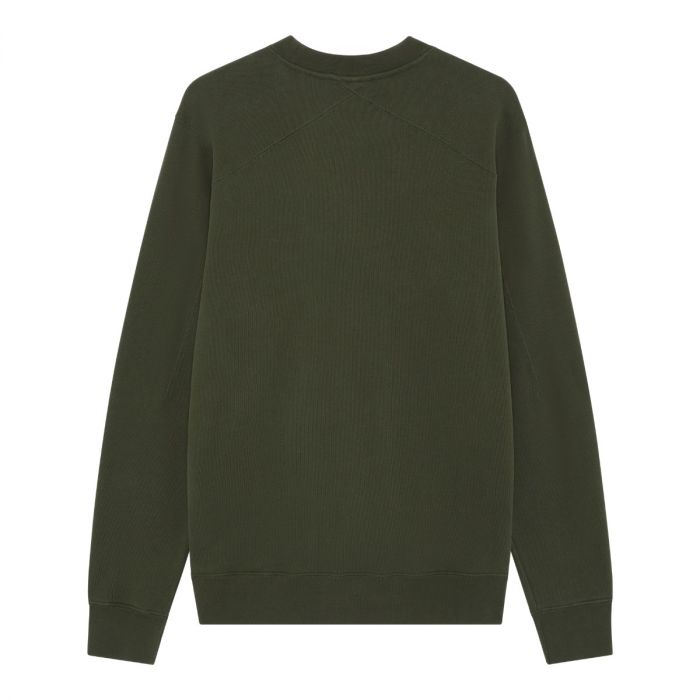 EMBOSSED LOGO CREW SWEAT Oil Slick