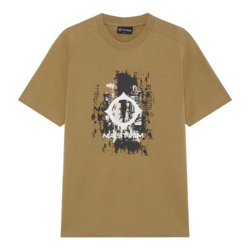 CC LOGO PRINT SS TEE Aloe