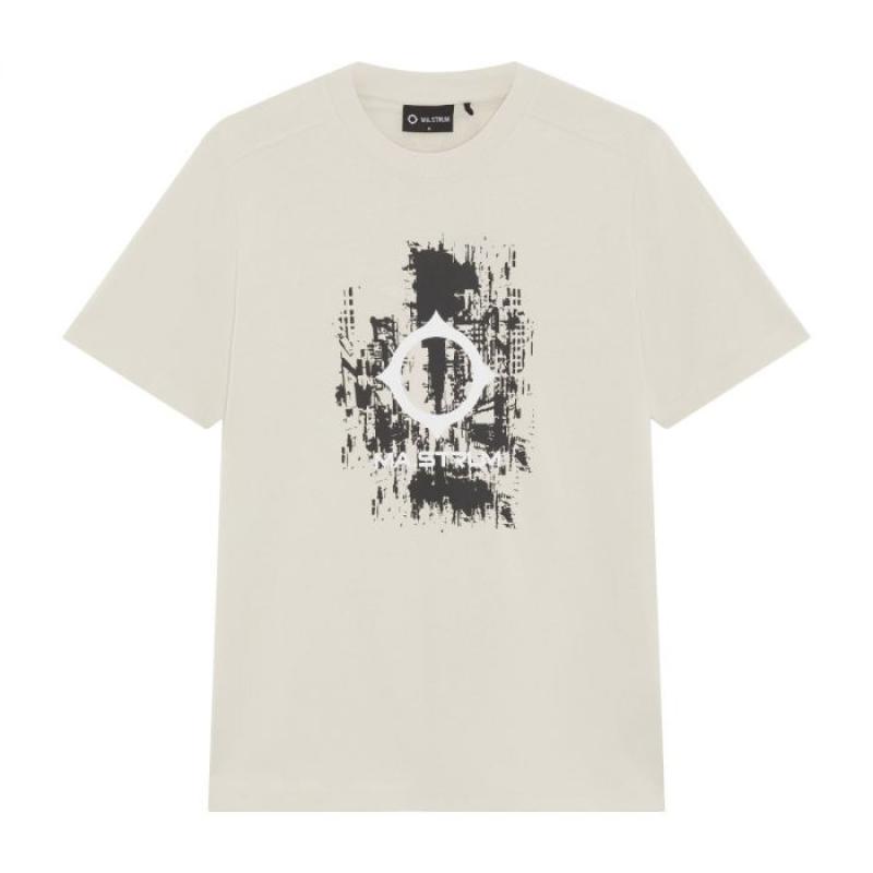 CC LOGO PRINT SS TEE Aluminium