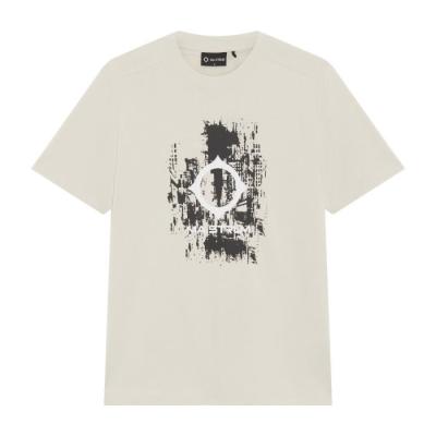 CC LOGO PRINT SS TEE Aluminium