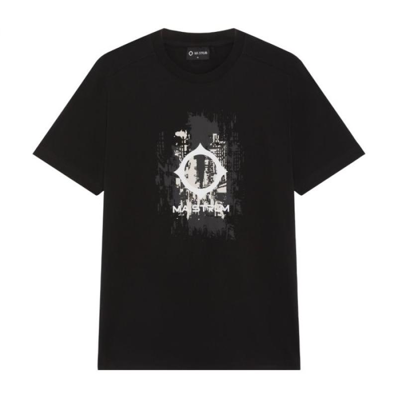 CC LOGO PRINT SS TEE Jet Black