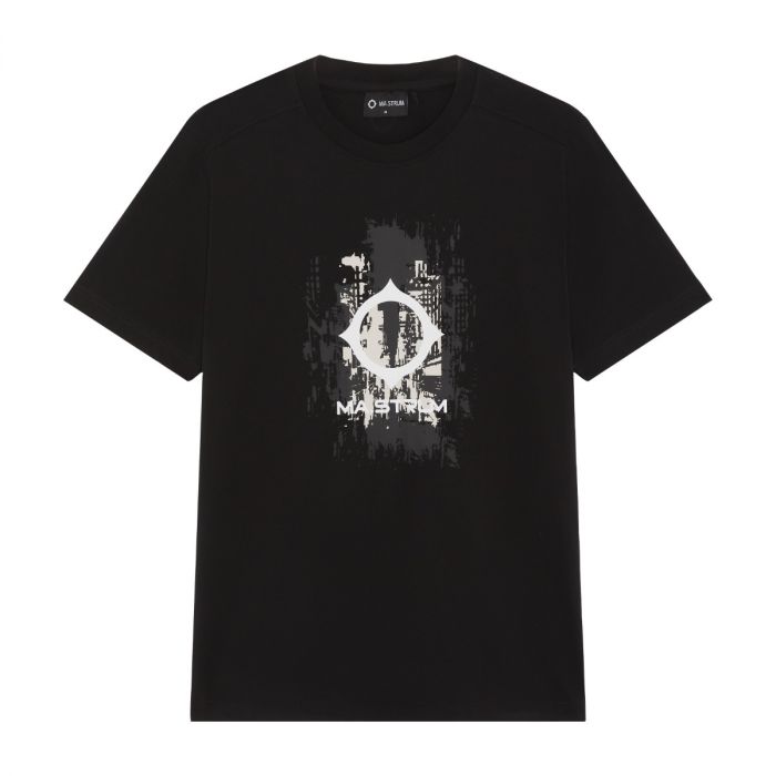 CC LOGO PRINT SS TEE Jet Black