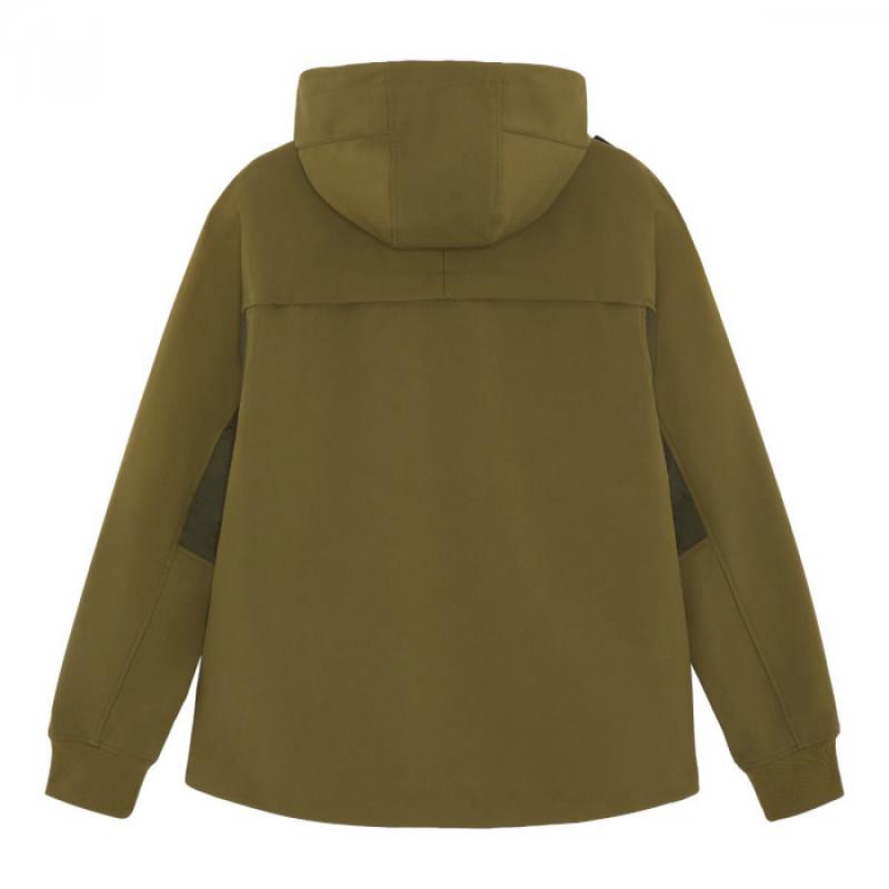 SOFTSHELL HOODED JACKET Aloe