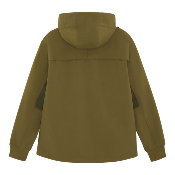 SOFTSHELL HOODED JACKET Aloe
