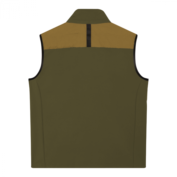 SOFTSHELL DOWN QUILT GILET Aloe