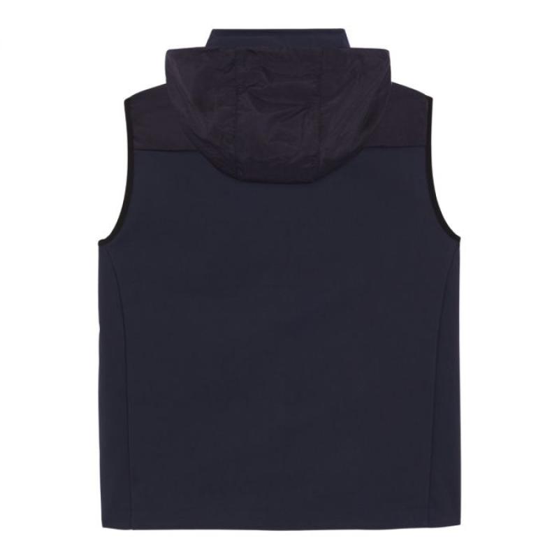 SOFTSHELL DOWN QUILT GILET Ink Navy