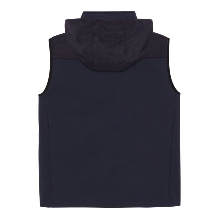 SOFTSHELL DOWN QUILT GILET Ink Navy