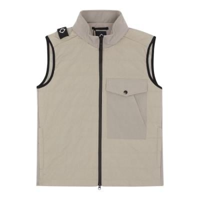 SOFTSHELL DOWN QUILT GILET Quicksilver