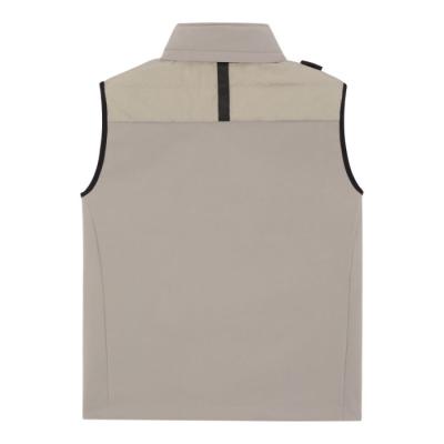 SOFTSHELL DOWN QUILT GILET Quicksilver