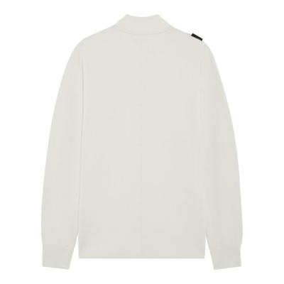 DFP FUNNEL NECK ZIP TOP Aluminium