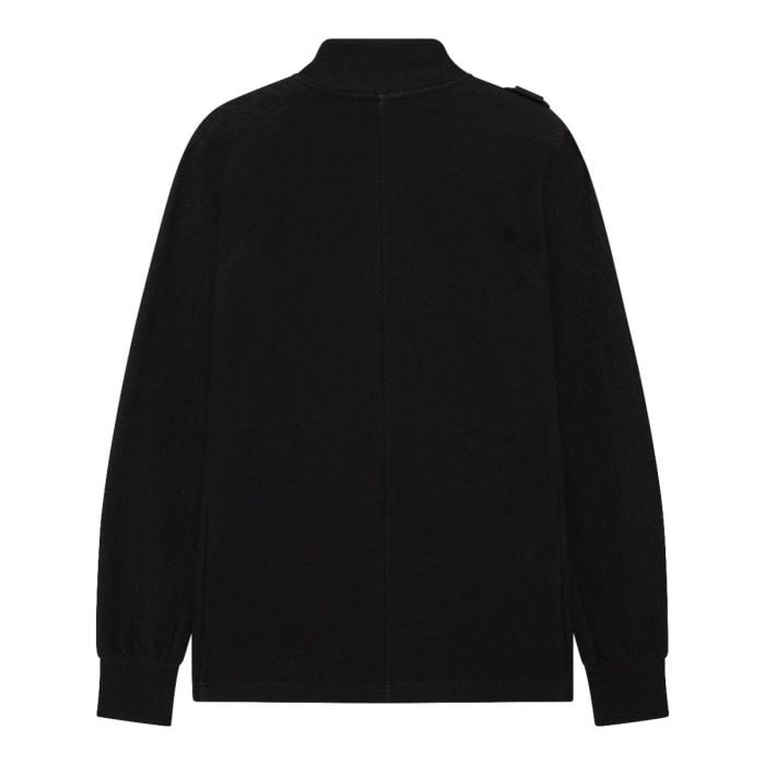 DFP FUNNEL NECK ZIP TOP Jet Black