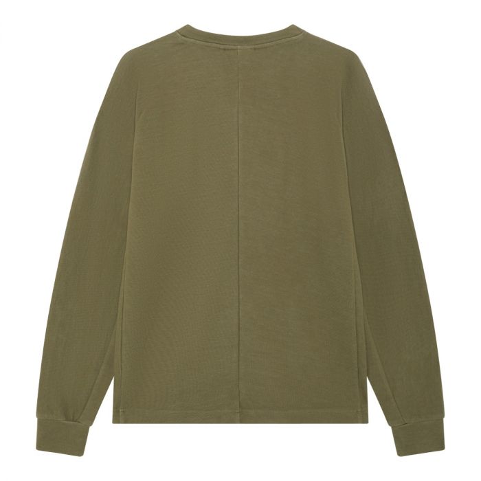 DFP PANEL SLEEVE CREW NECK Aloe