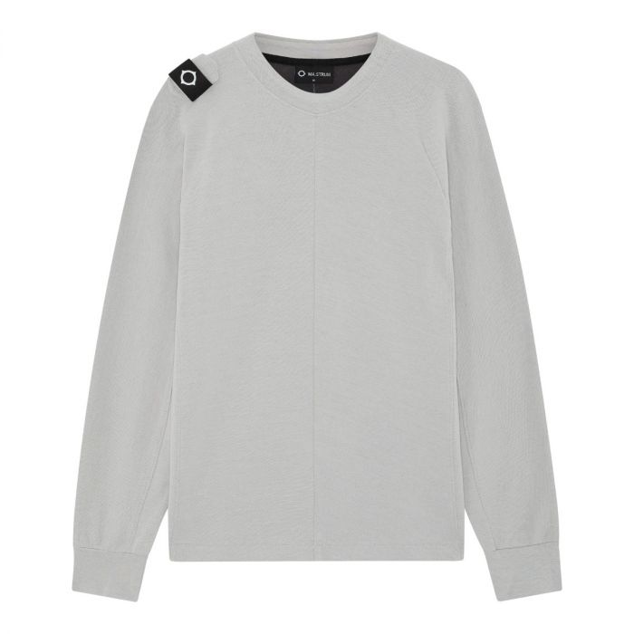 DFP PANEL SLEEVE CREW NECK Aluminium