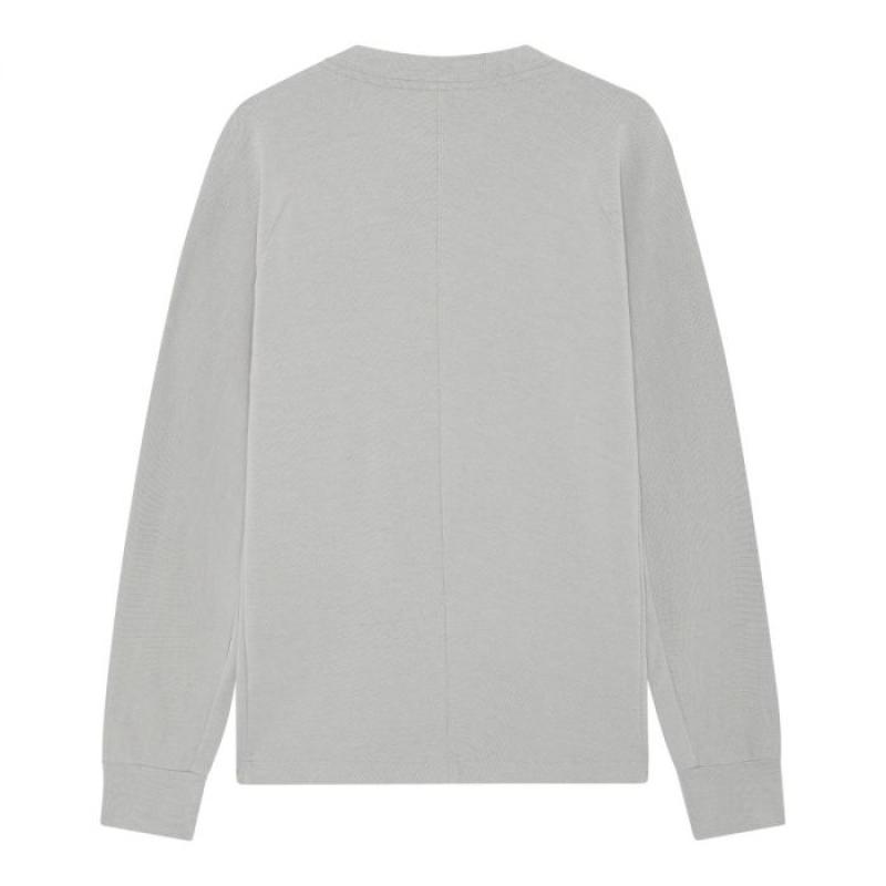 DFP PANEL SLEEVE CREW NECK Aluminium