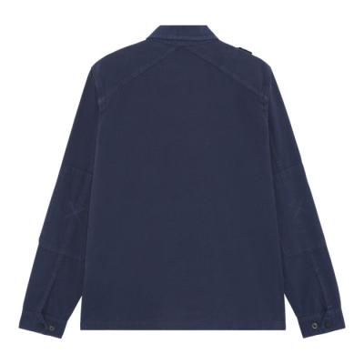 GD ZIP FRONT OVERSHIRT Ink Navy