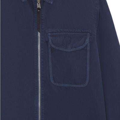 GD ZIP FRONT OVERSHIRT Ink Navy