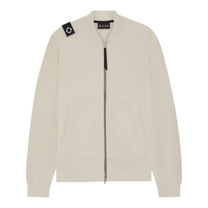 CORE BOMBER SWEAT Aluminium