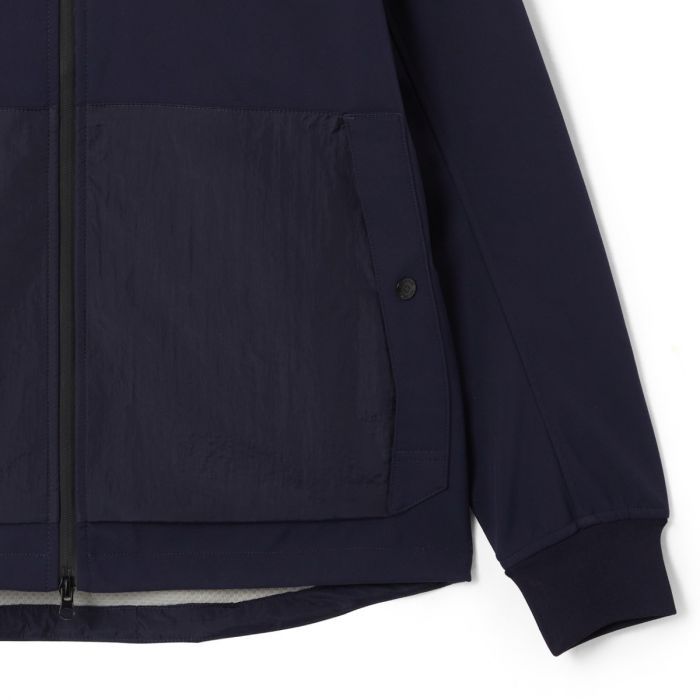 SOFTSHELL HOODED JACKET Ink Navy