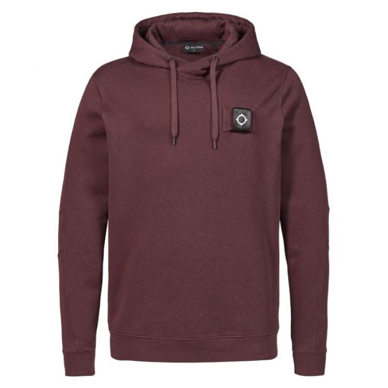 OVERHEAD TRAINING HOODY Cordovan