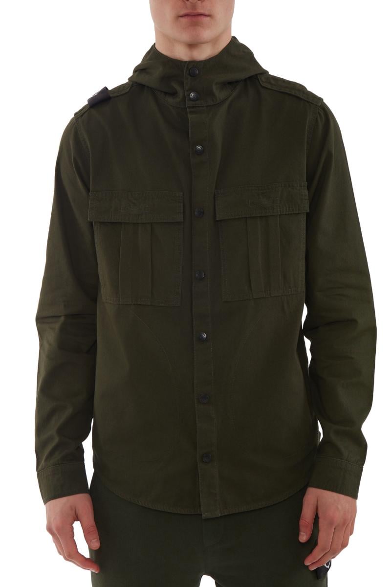 HOODED PARADE SHIRT Oil Slick