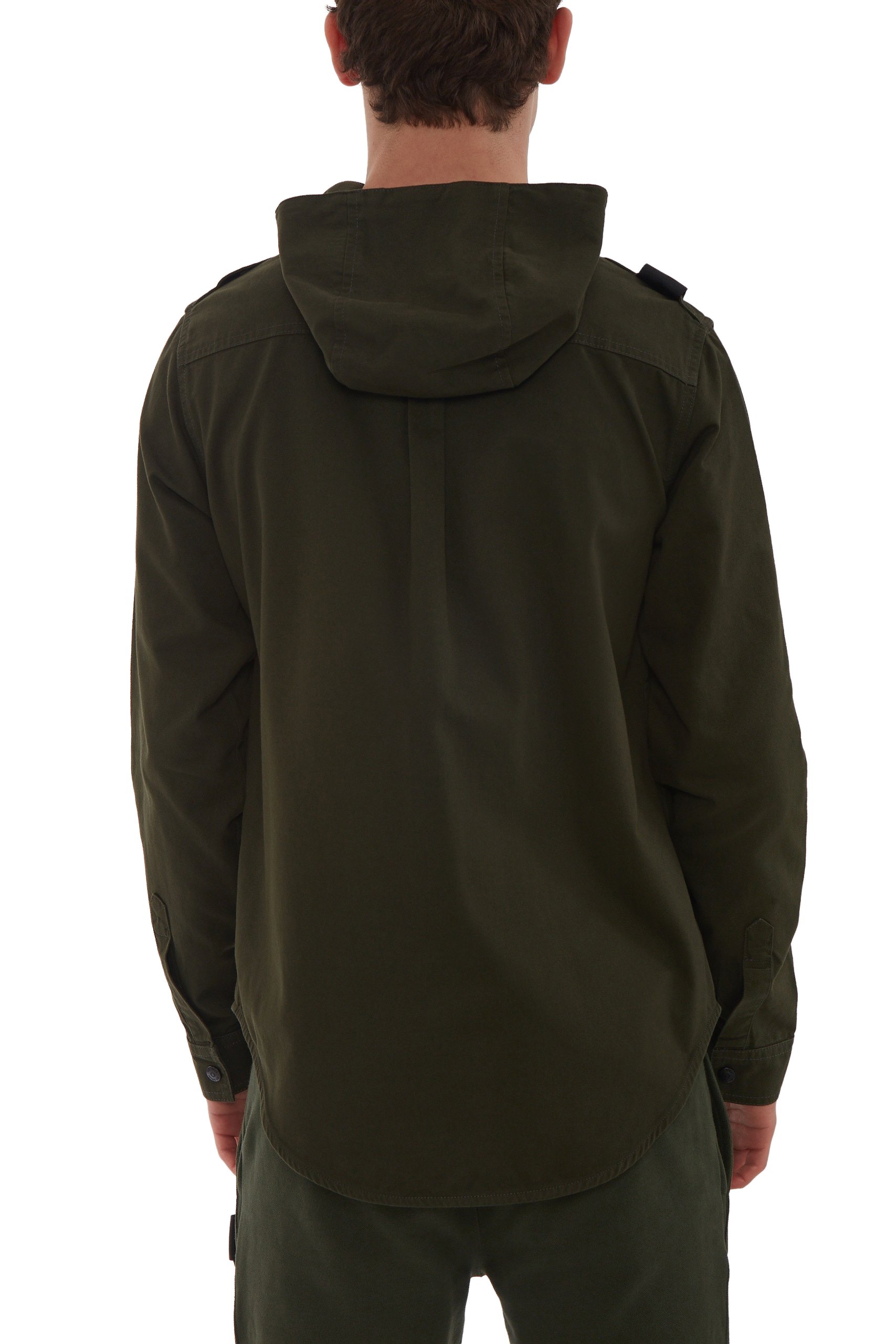 HOODED PARADE SHIRT Oil Slick