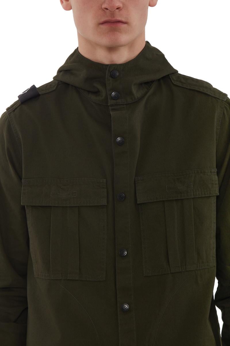 HOODED PARADE SHIRT Oil Slick