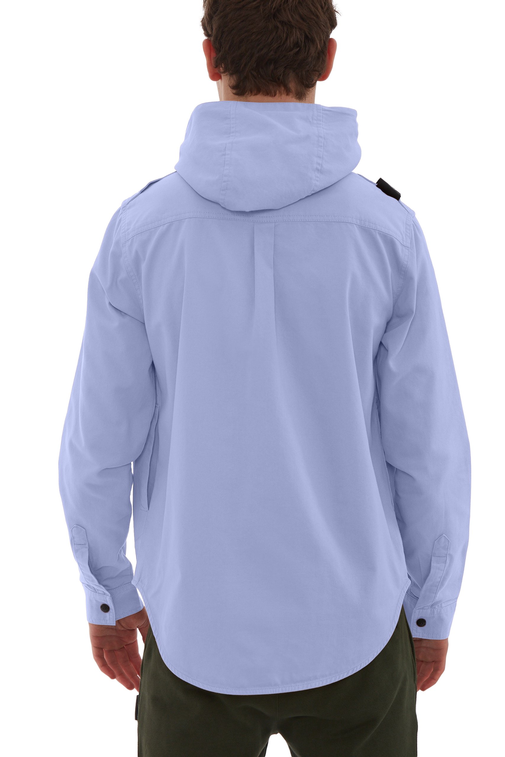 HOODED PARADE SHIRT Lavender