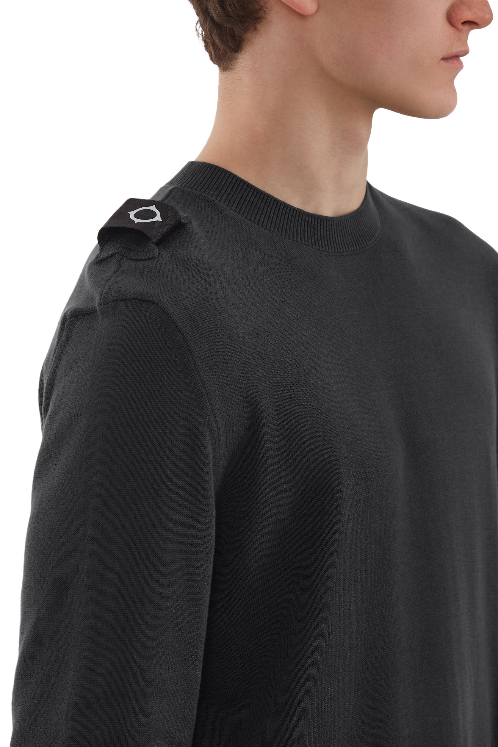 CREW NECK KNIT Jet Black