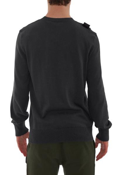 CREW NECK KNIT Jet Black