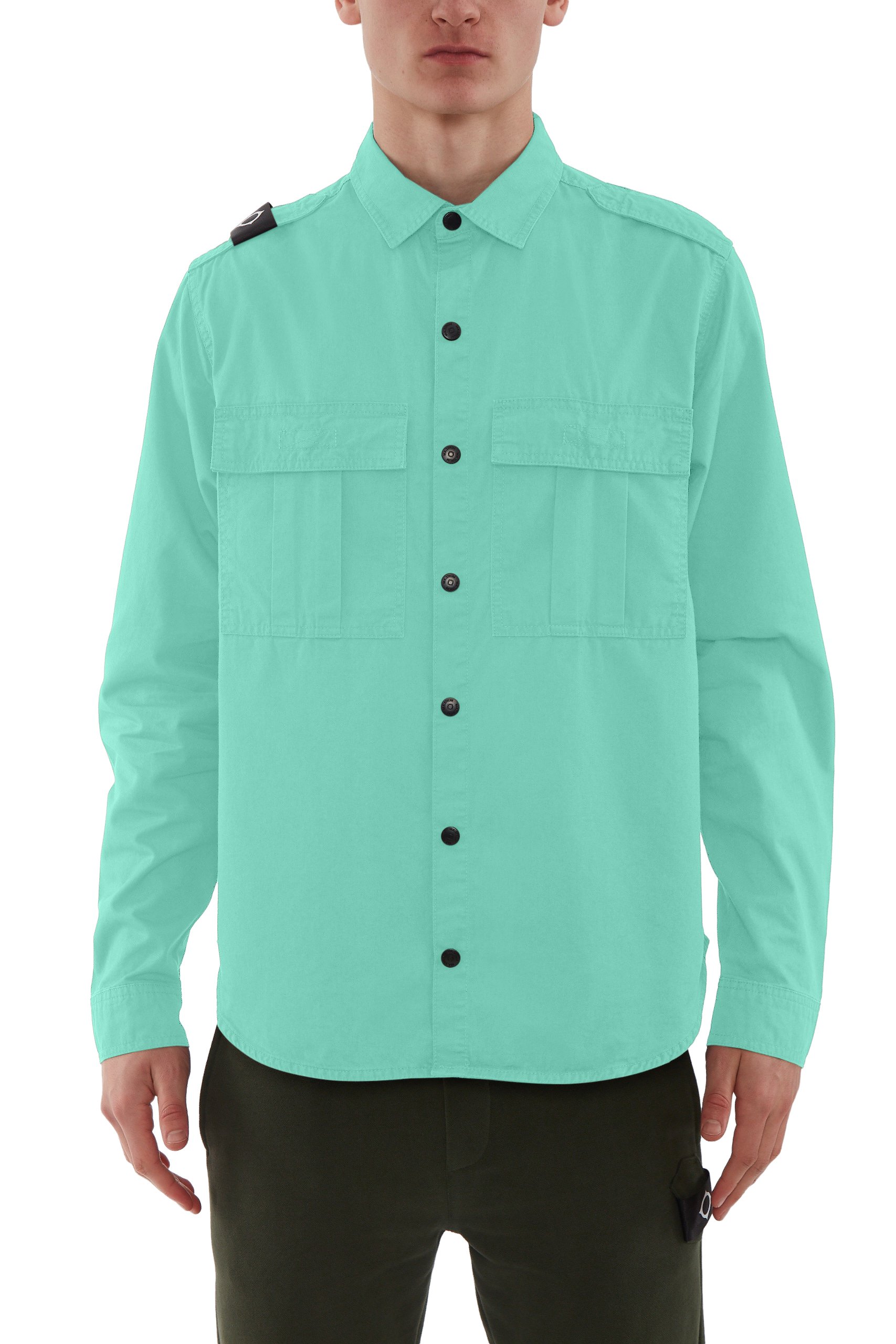 PATCH POCKET PARADE SHIRT Aquatic