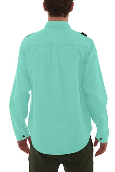 PATCH POCKET PARADE SHIRT Aquatic