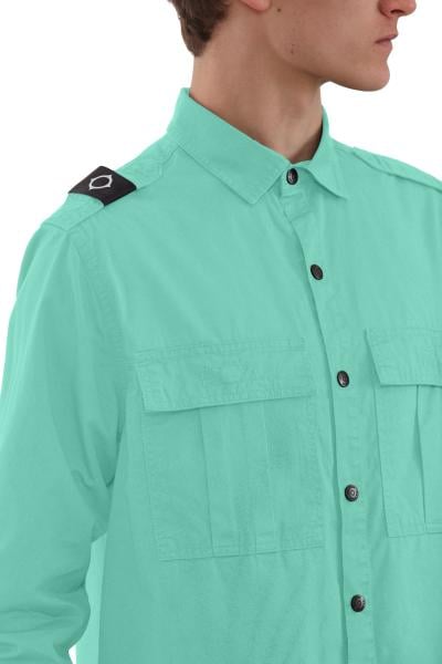 PATCH POCKET PARADE SHIRT Aquatic