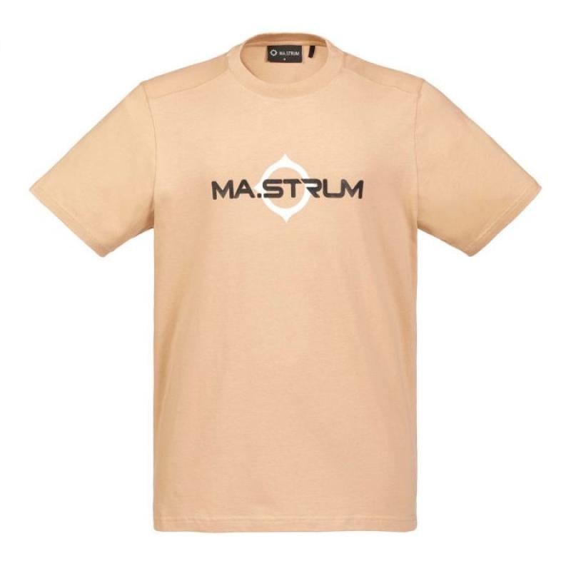 SS LOGO PRINT TEE Sand