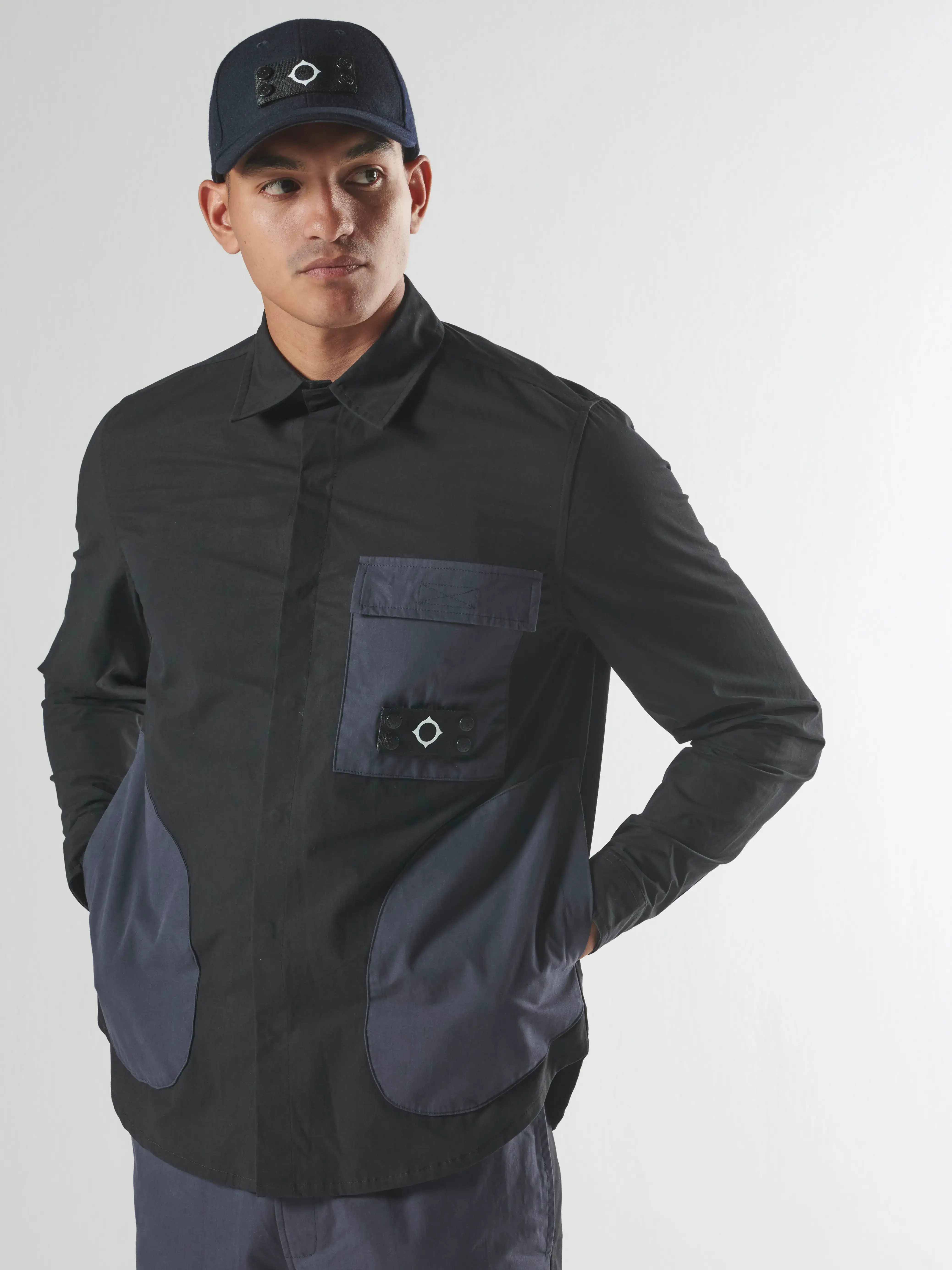 DUEL OVERSHIRT Jet Black