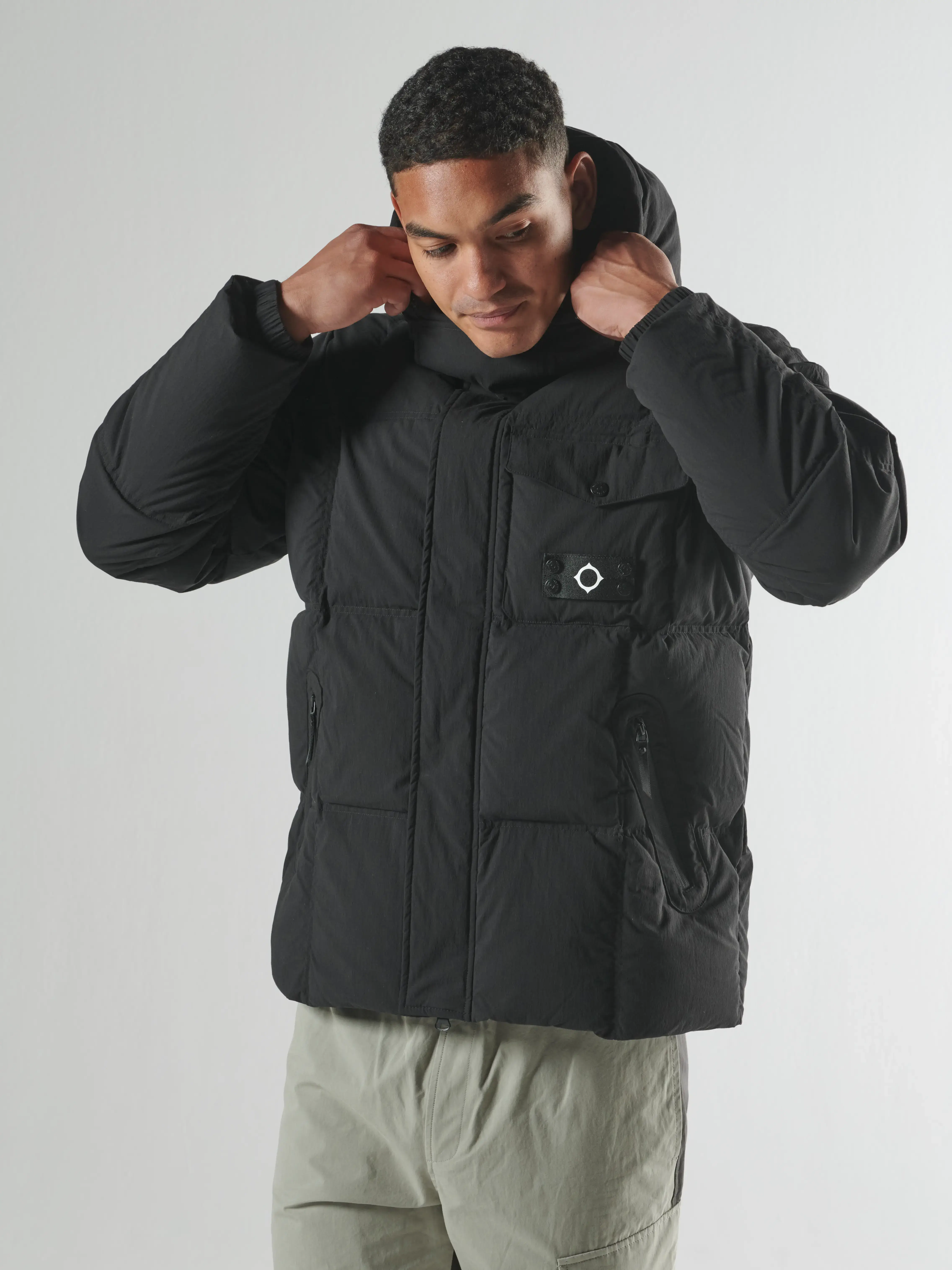 MISTRAL DOWN COAT Jet Black
