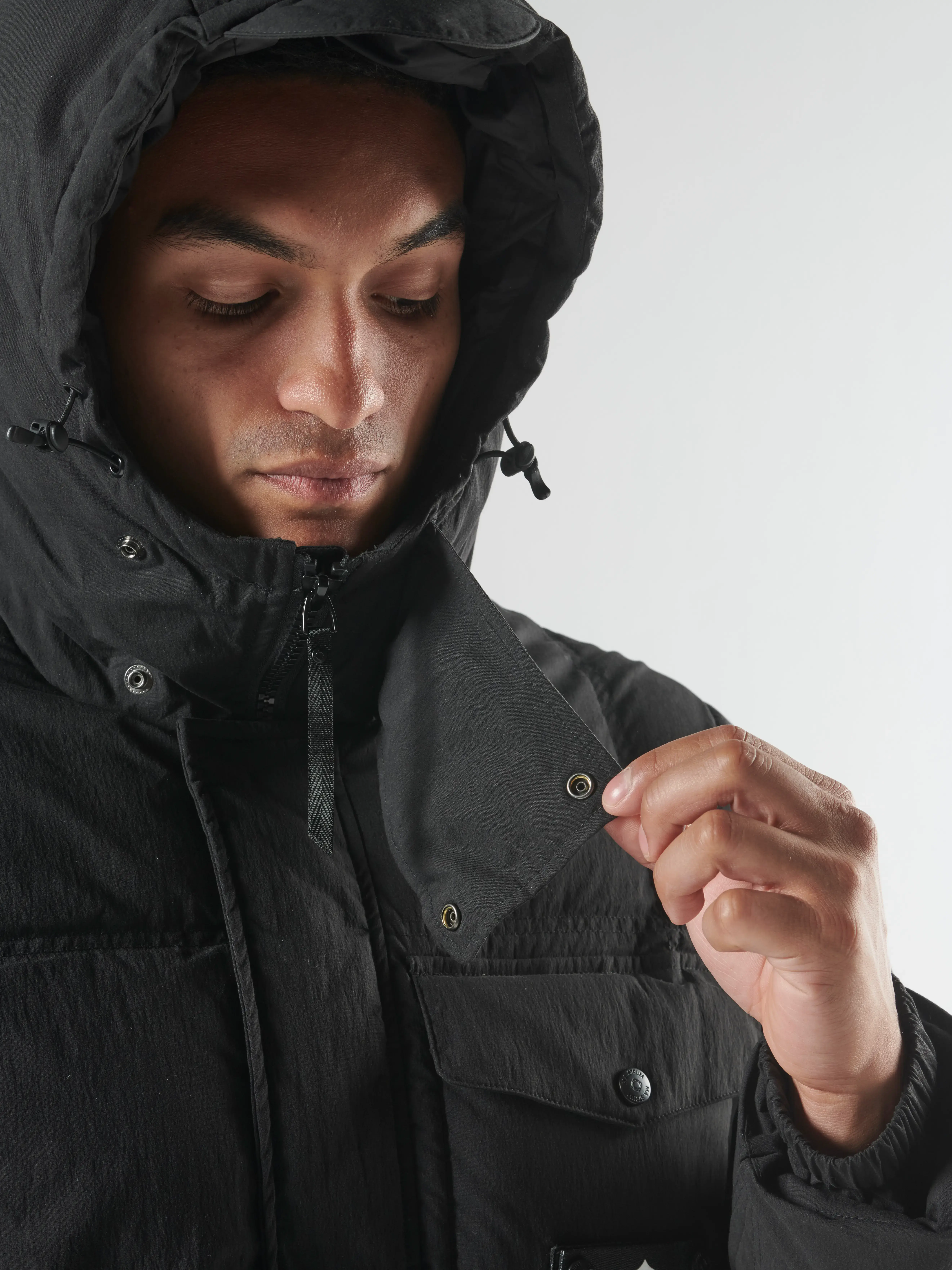 MISTRAL DOWN COAT Jet Black