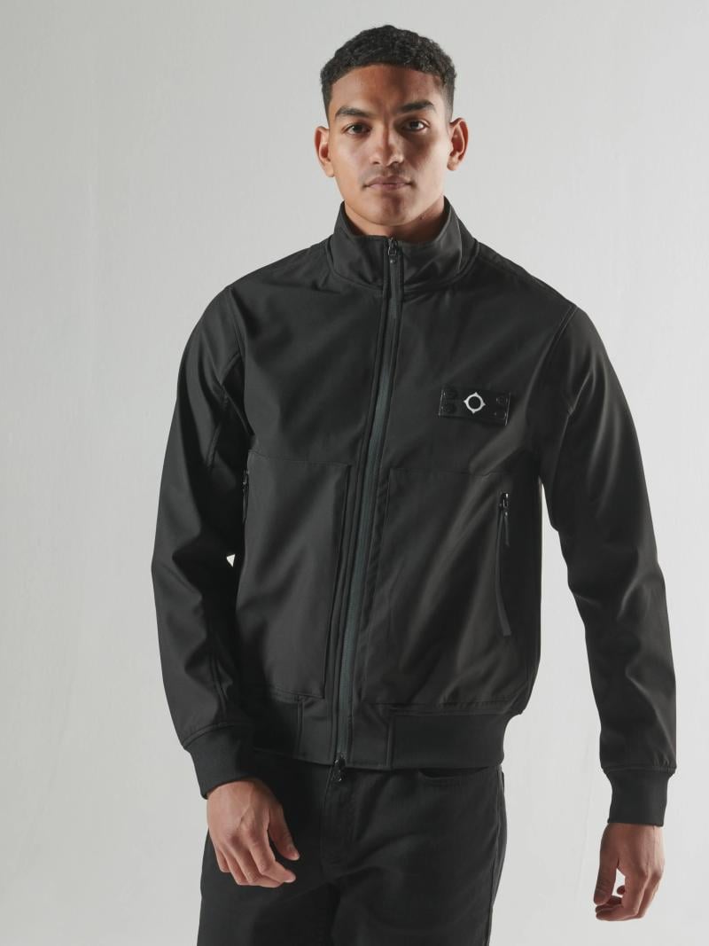 BRIGADE SOFTSHELL BOMBER Jet Black