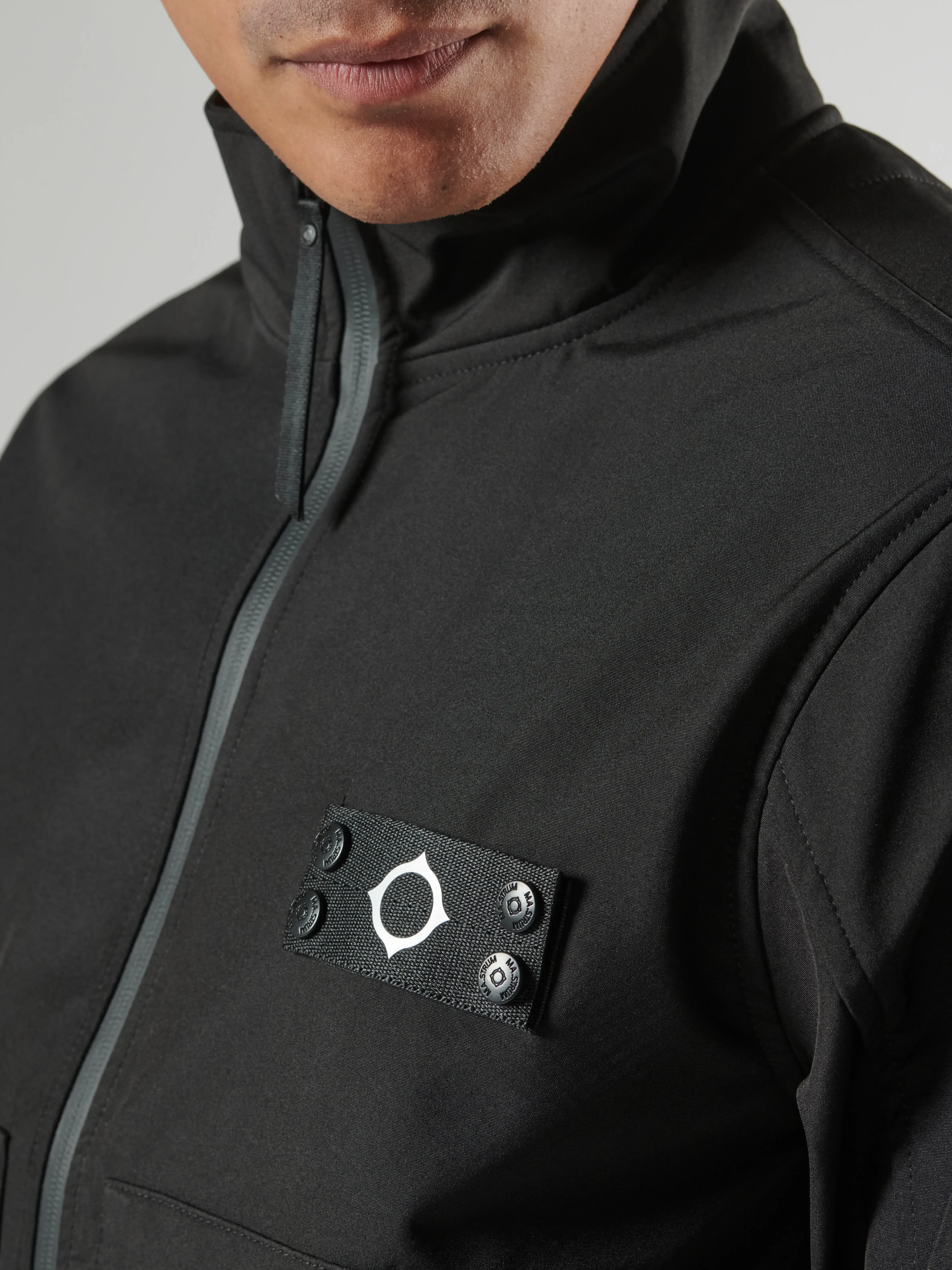 BRIGADE SOFTSHELL BOMBER Jet Black
