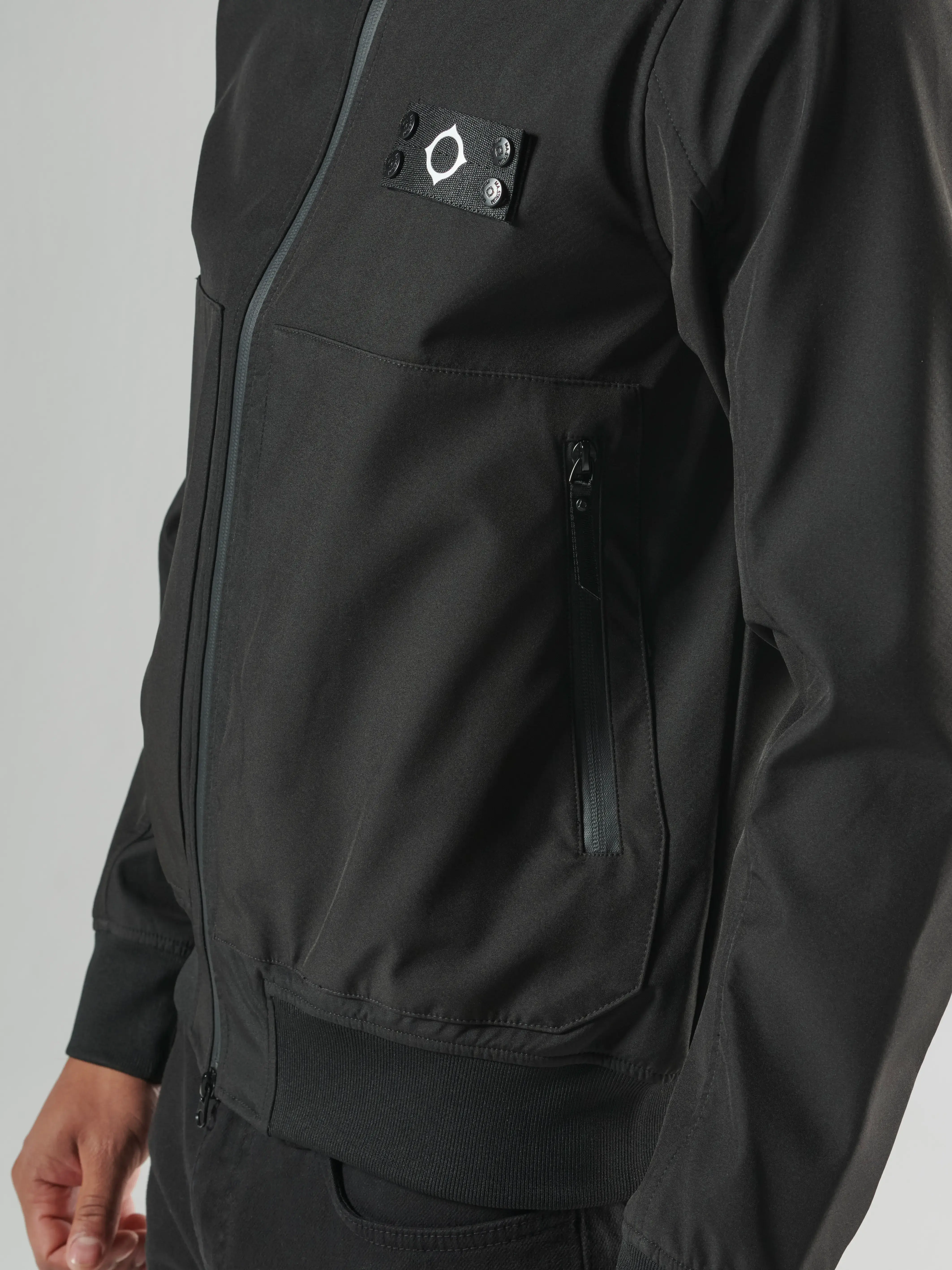 BRIGADE SOFTSHELL BOMBER Jet Black