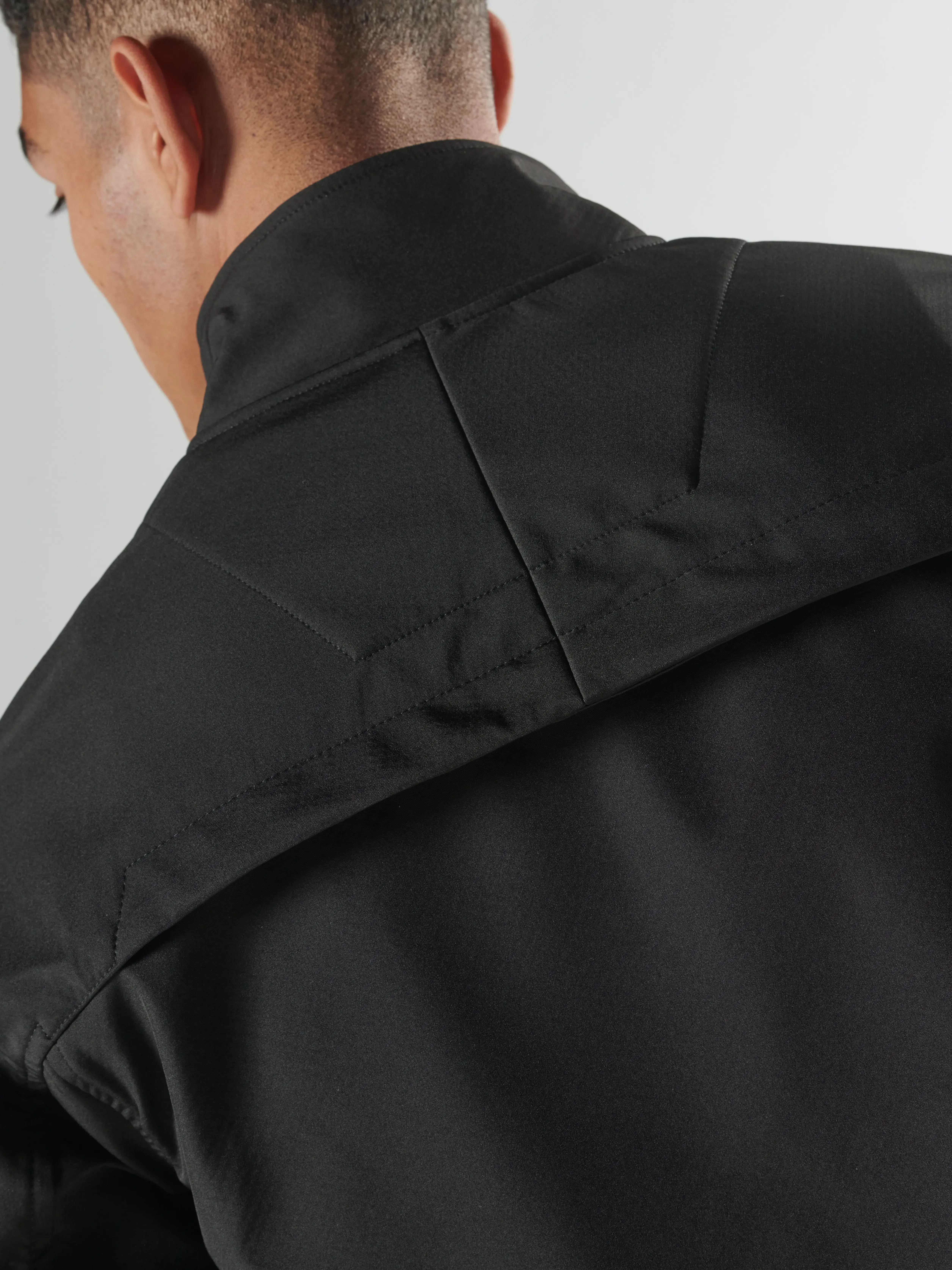 BRIGADE SOFTSHELL BOMBER Jet Black