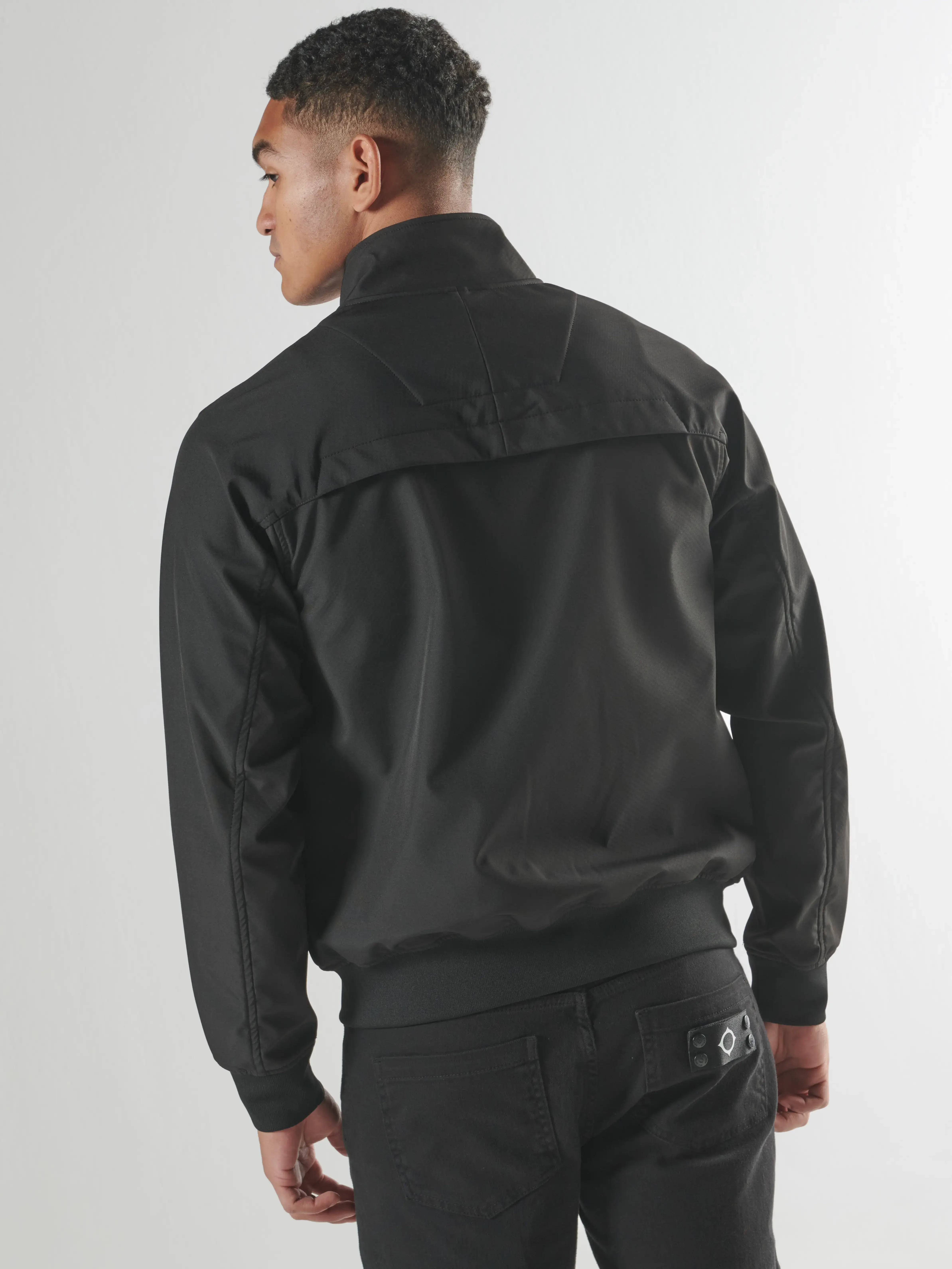 BRIGADE SOFTSHELL BOMBER Jet Black