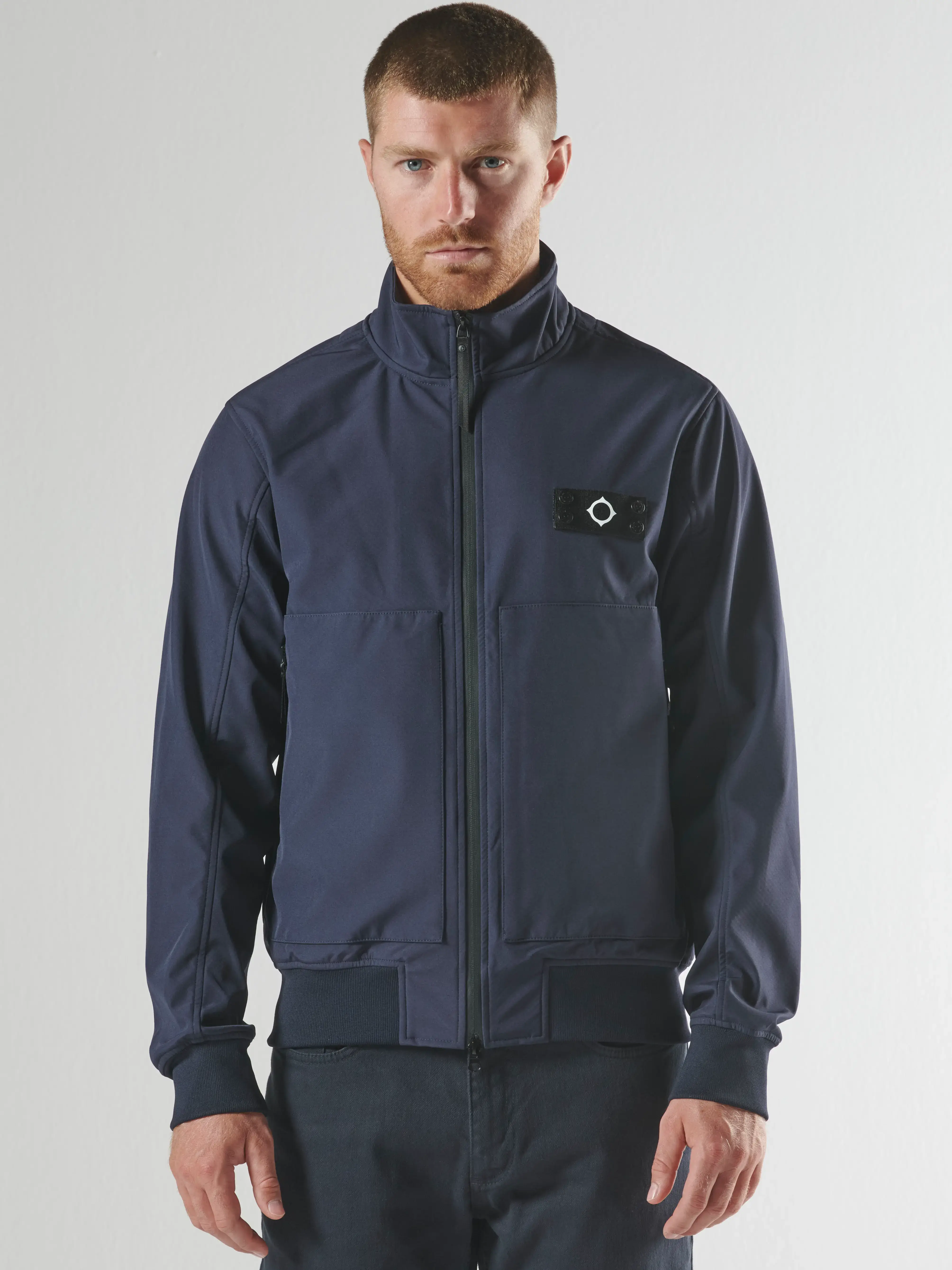 BRIGADE SOFTSHELL BOMBER Ink Navy