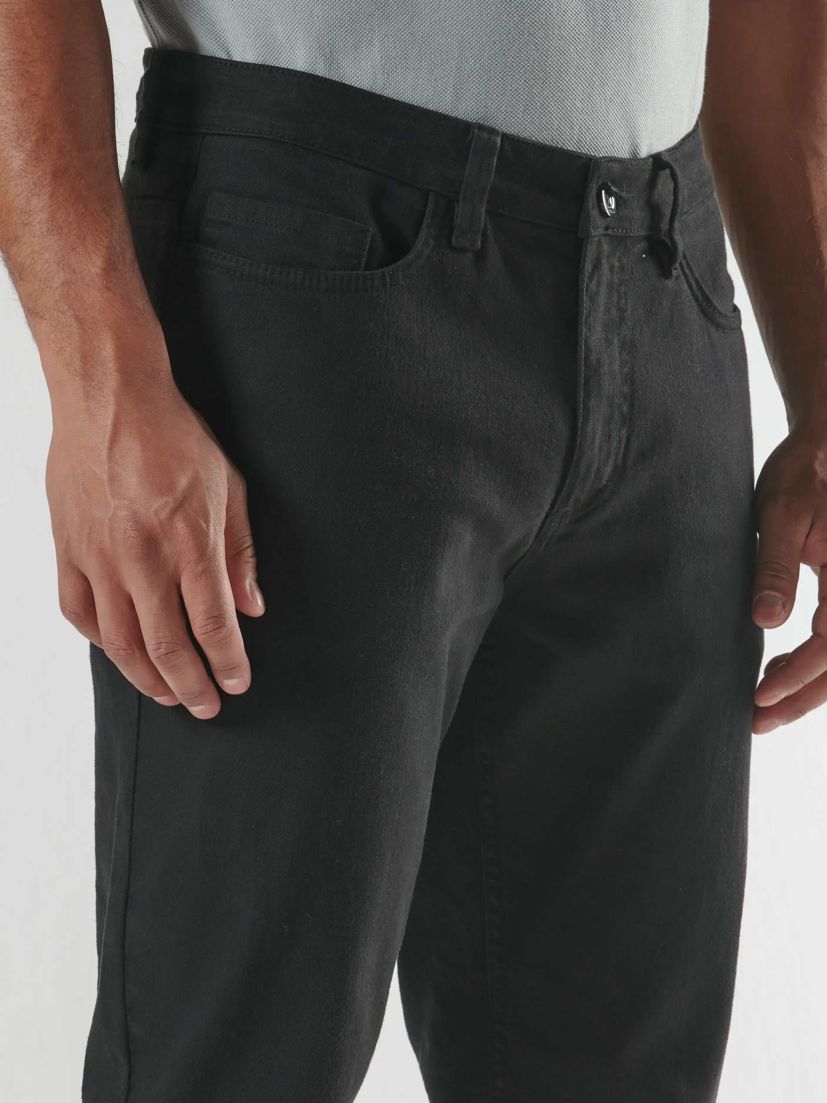 VANGUARD 5 POCKET PANT Jet Black