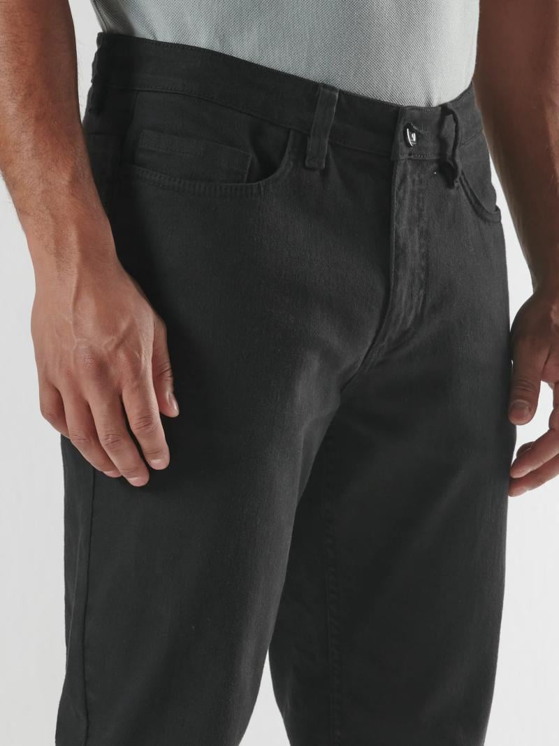 VANGUARD 5 POCKET PANT Jet Black