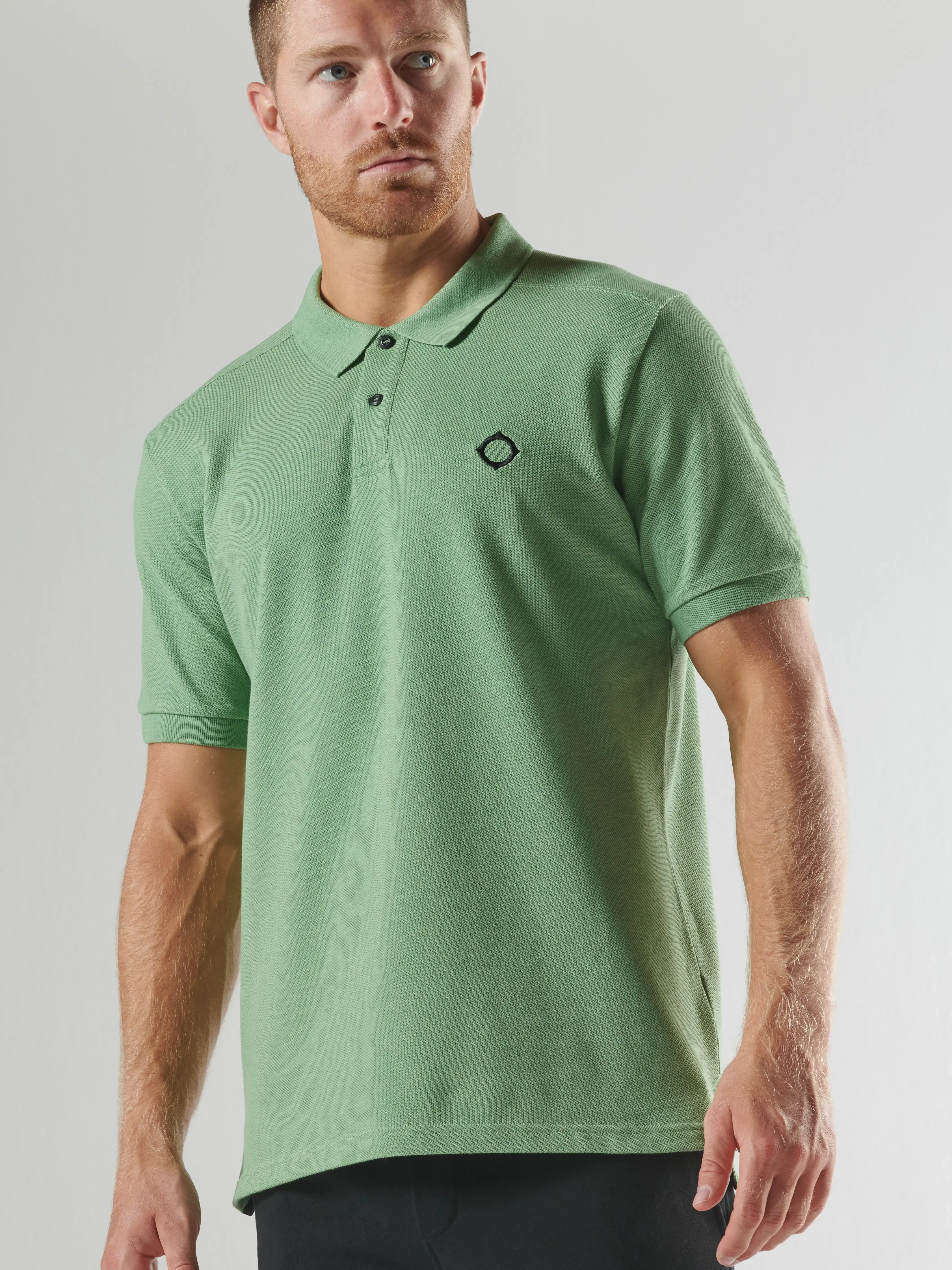 SS PIQUE POLO Sage