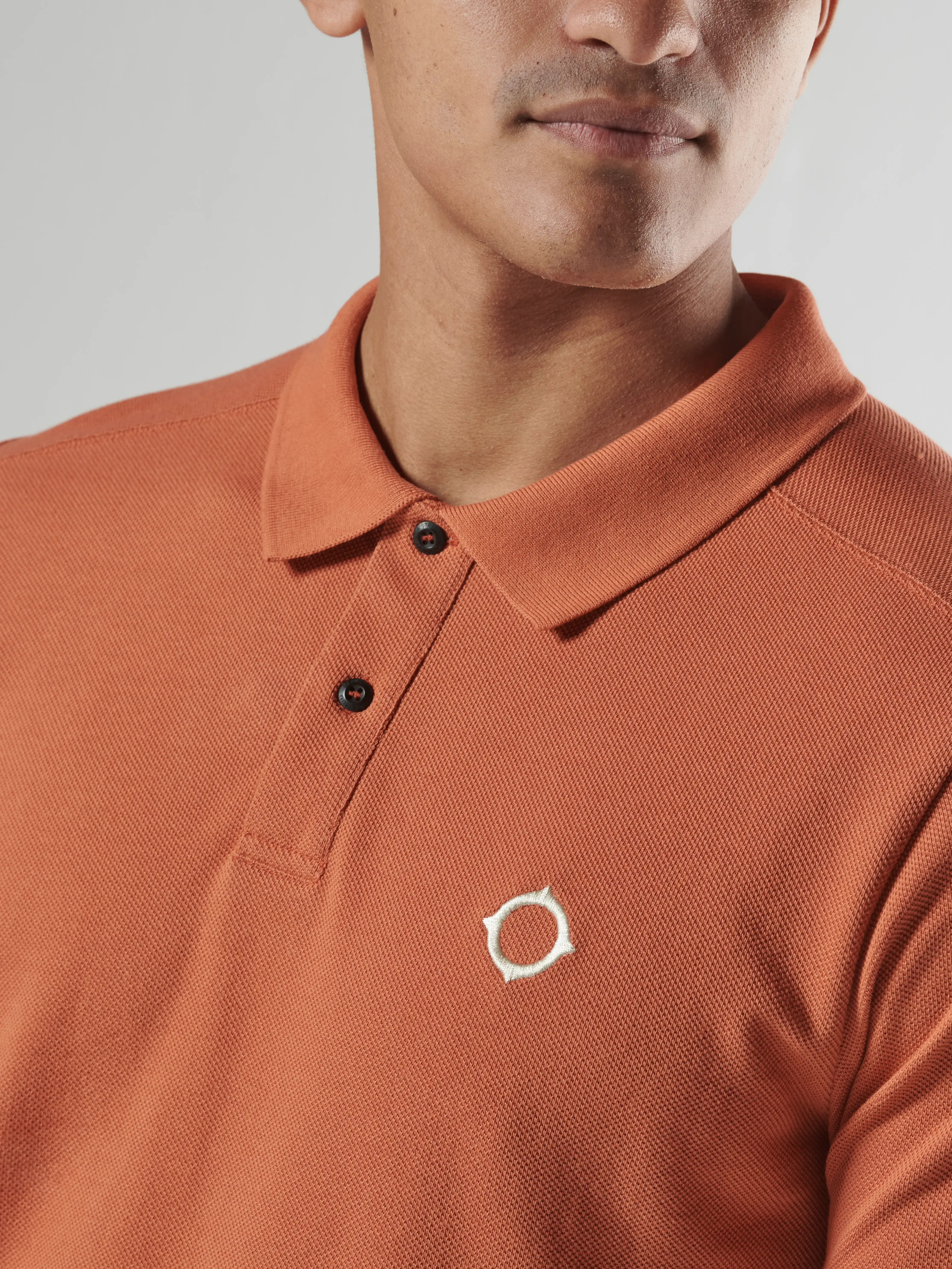 SS PIQUE POLO Rust