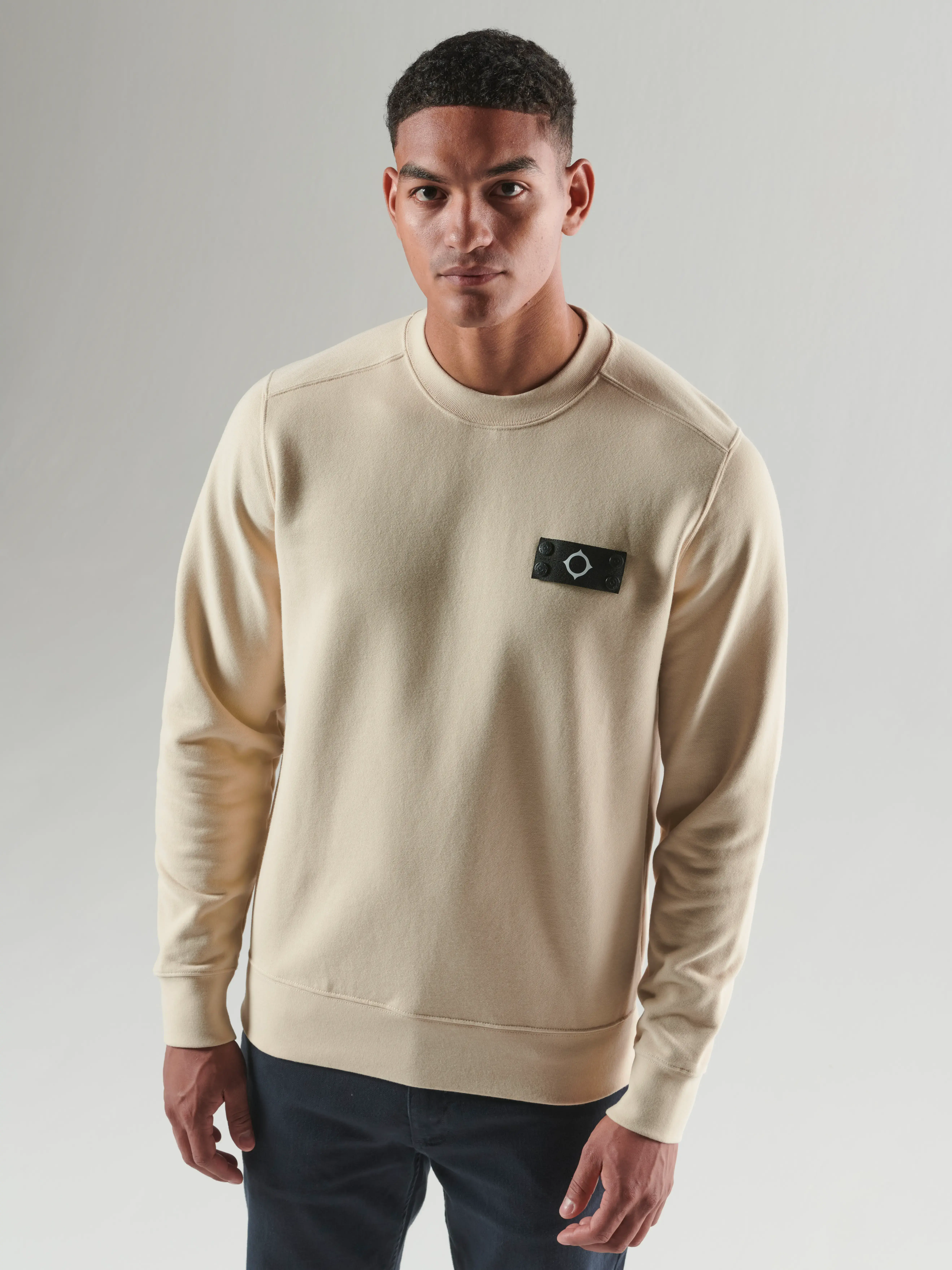 NEO CREW SWEATSHIRT Burnt Cream