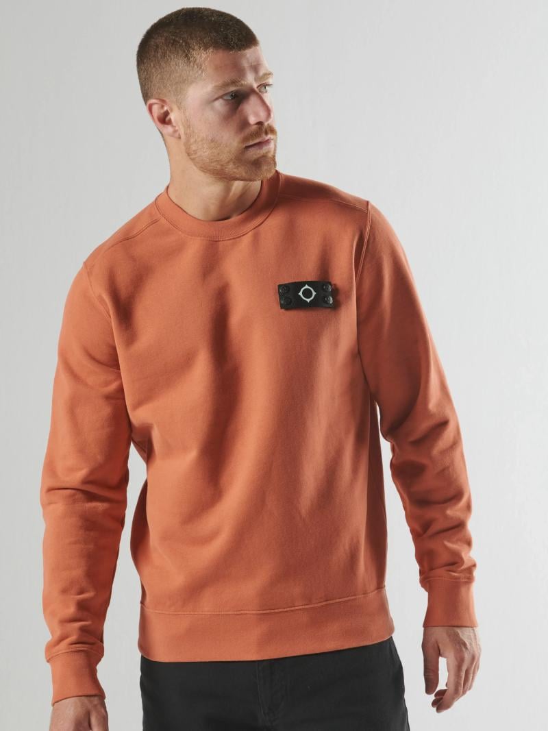 NEO CREW SWEATSHIRT Rust